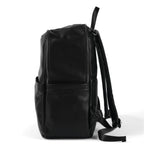 Multitasker Travel Backpack - Black Vegan Leather