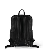 Multitasker Travel Backpack - Black Vegan Leather