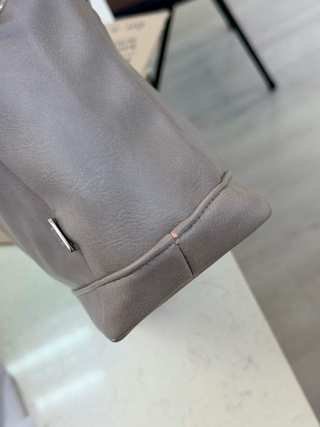 AS-IS: Signature Stroller and Pram Organiser/Caddy - Vegan Leather Bubsmamy
