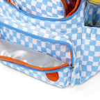 Signature Kids Backpack - Blue Check