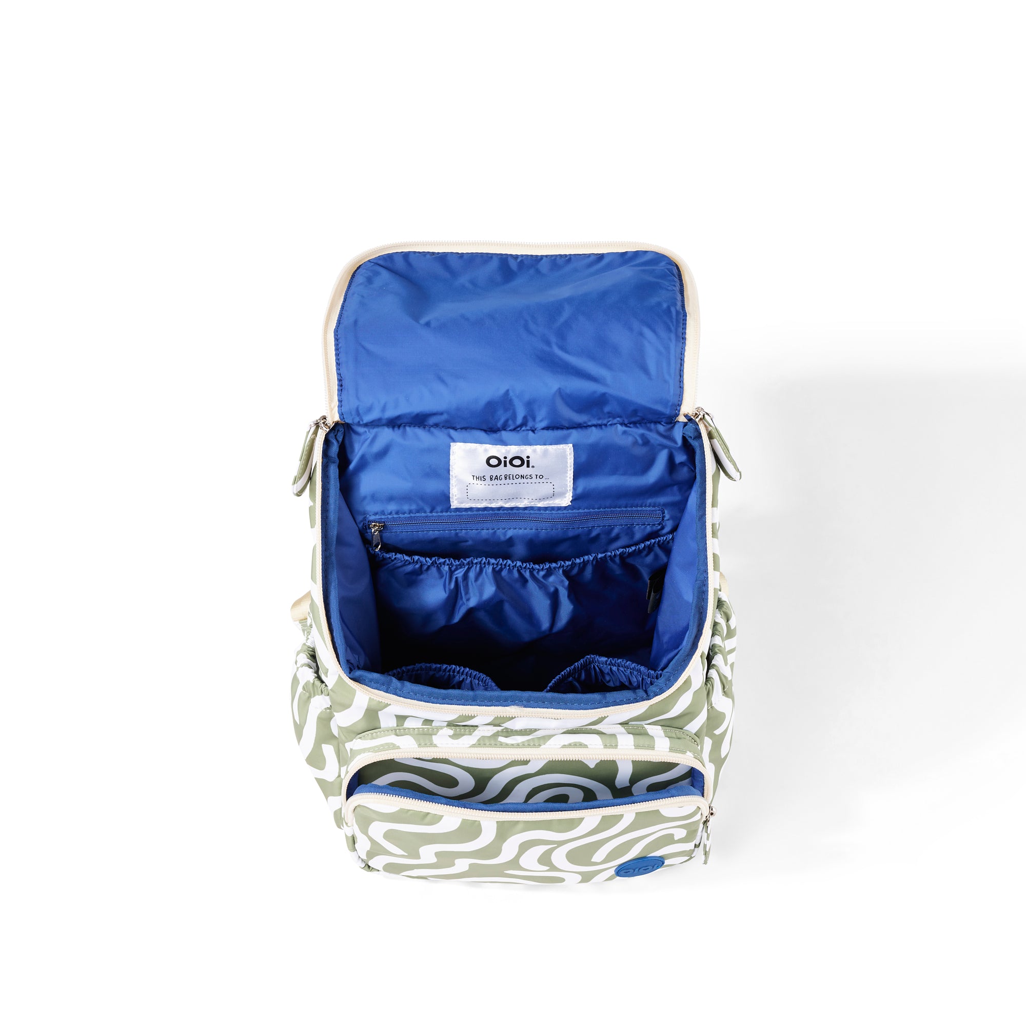 Signature Kids Backpack - Green Squiggle