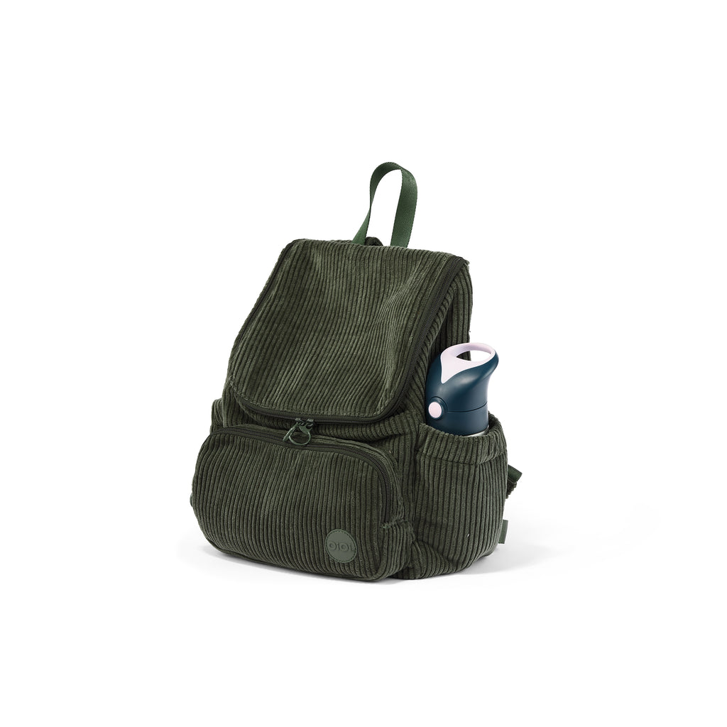Signature Kids Backpack - Moss Green Corduroy OiOi