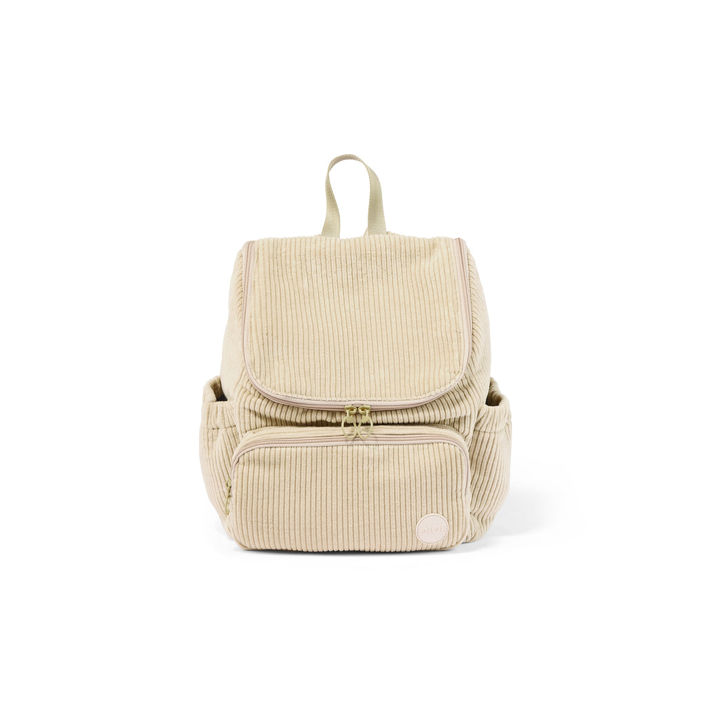 Signature Kids Backpack - Cream Corduroy OiOi
