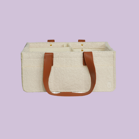 MINI Teddy Bunnie Caddie - Nursery Organiser in Cream