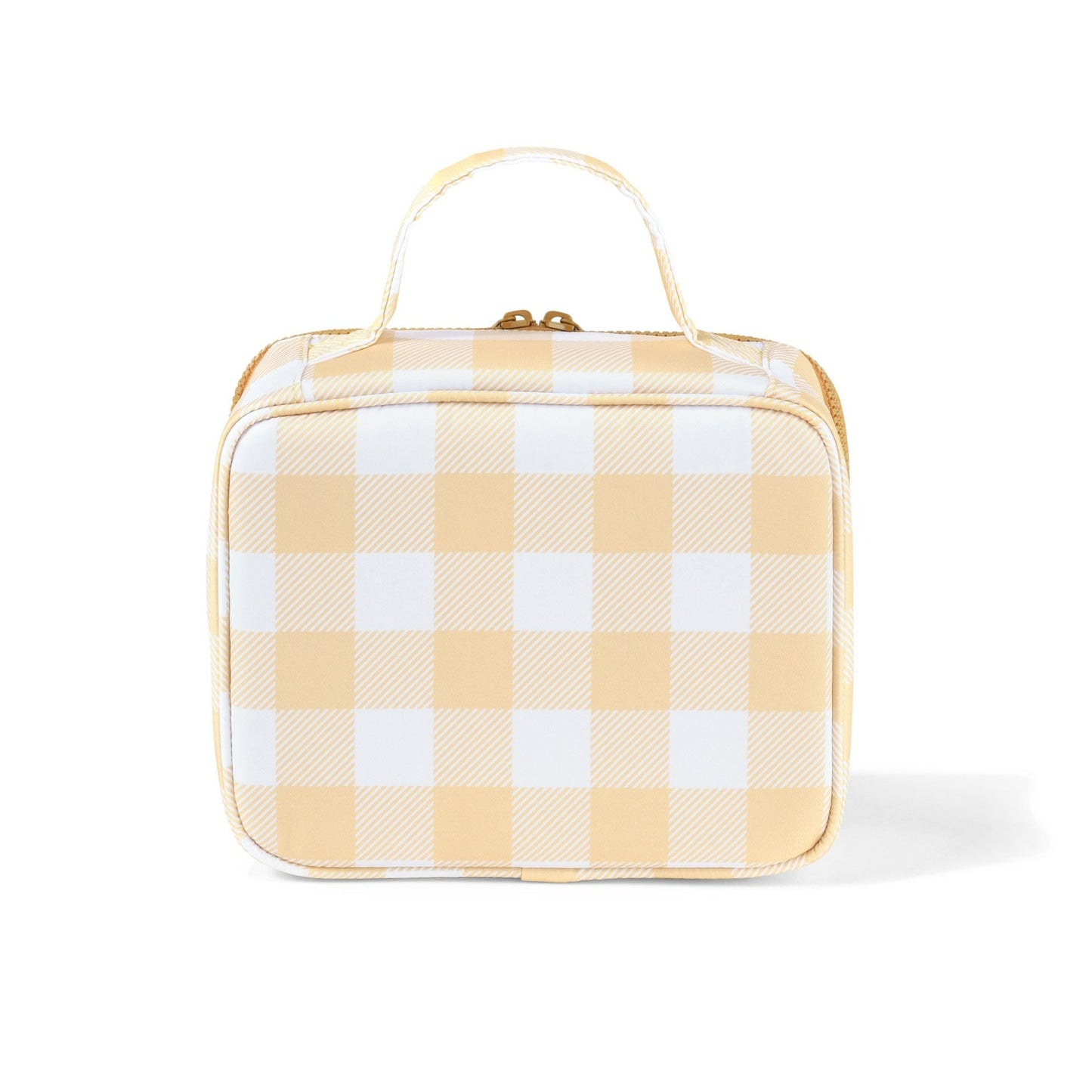 Mini Insulated Bag - Beige Gingham