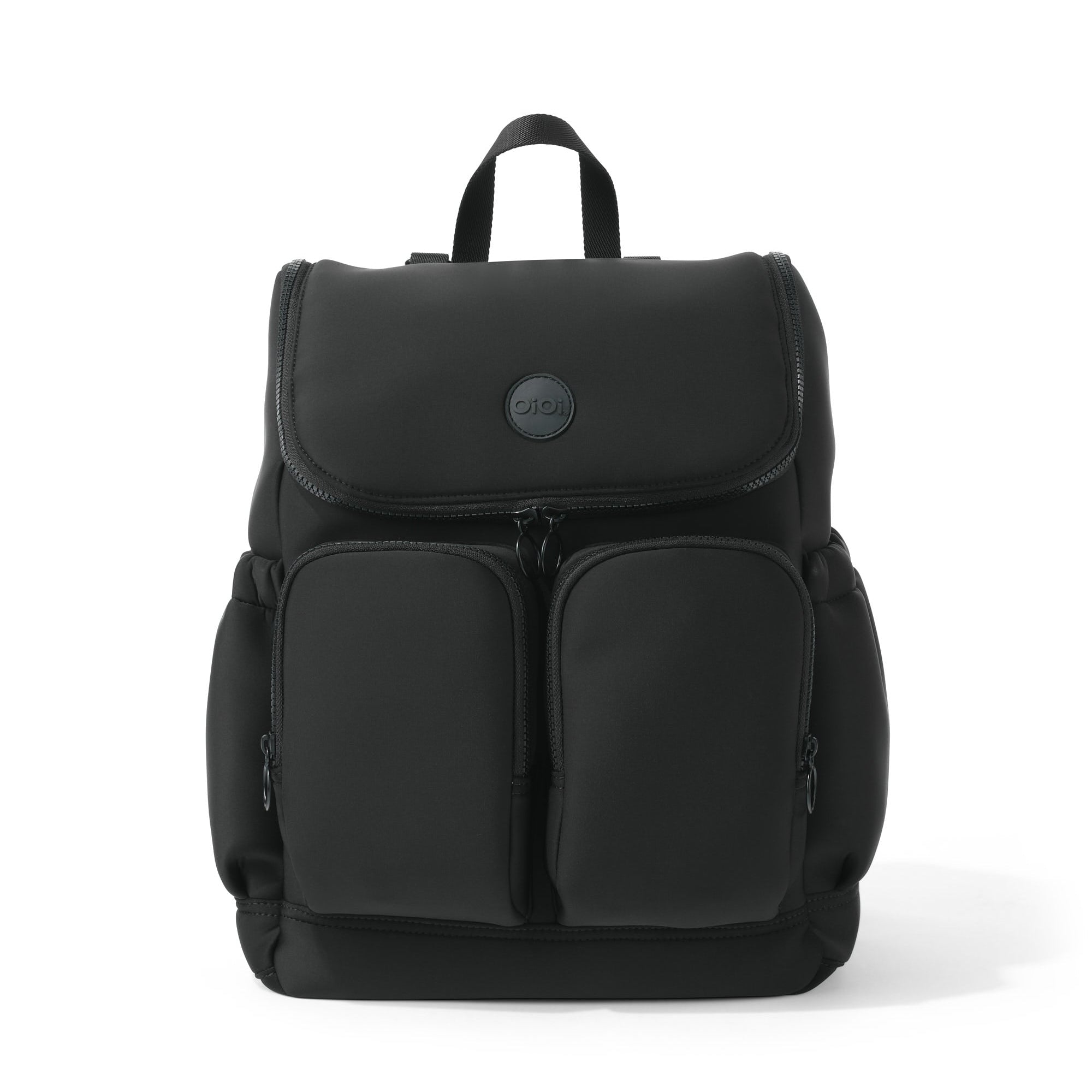 Signature Diaper Backpack - Black Neoprene