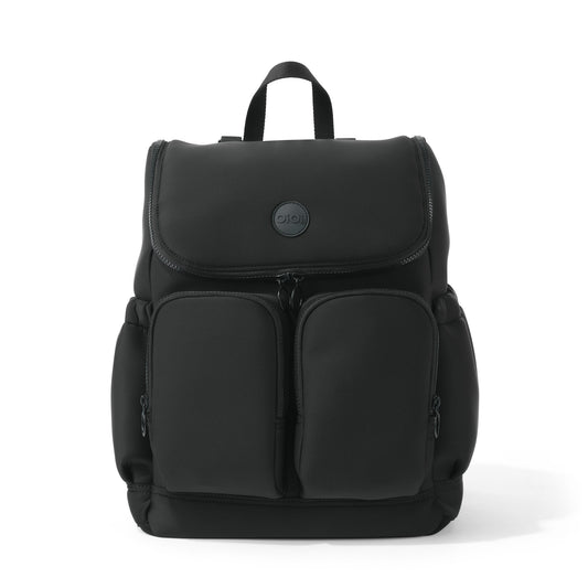 Signature Diaper Backpack - Black Neoprene
