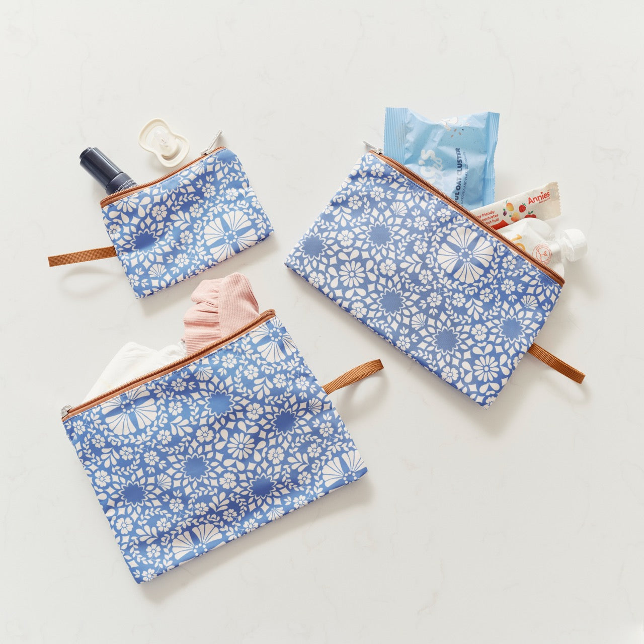 Packing Pouch Trio - Moroccan Tile