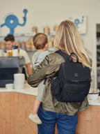 Mini Signature Backpack - Black Neoprene