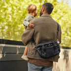 Traveller Stroller and Pram Organiser/Caddy - Black Weatherproof