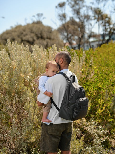 Traveller Backpack - Black Weatherproof