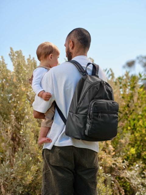 Traveller Backpack - Black Weatherproof