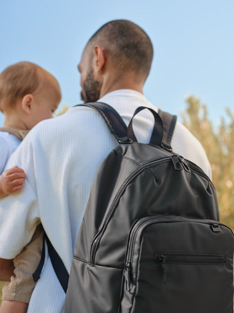 Traveller Backpack - Black Weatherproof
