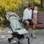 Stroller Strap Cover Set - Sunburst/Green Check