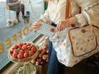 Fold-Up Shopping Tote - Mediterranean