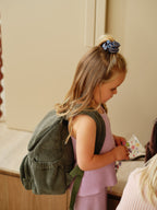 Signature Kids Backpack - Moss Green Corduroy OiOi