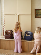 Signature Kids Backpack - Chocolate Brown Corduroy OiOi