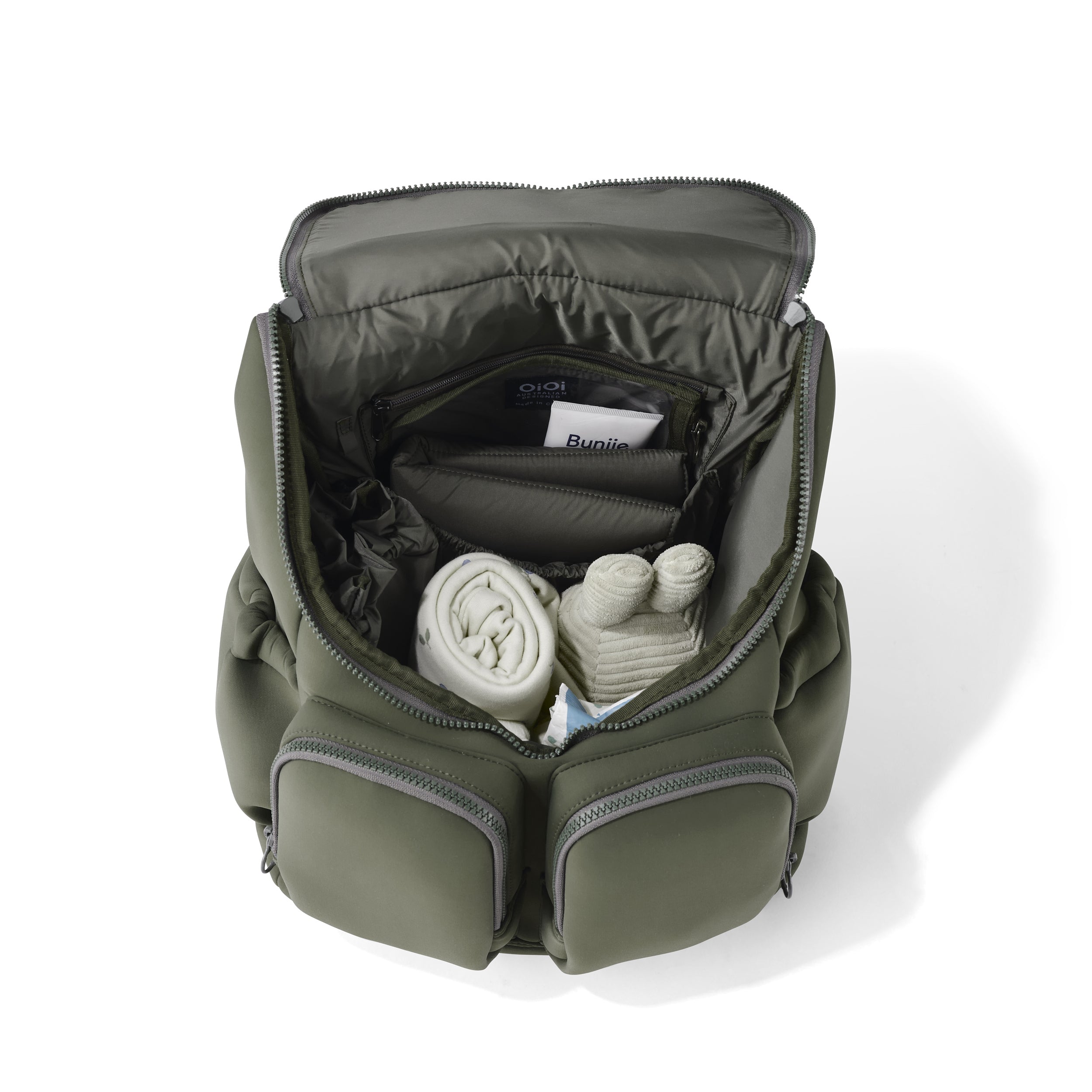Signature Diaper Backpack - Sage Neoprene