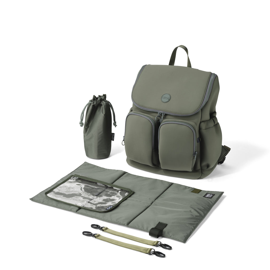 Signature Diaper Backpack - Sage Neoprene