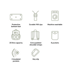 Signature Backpack - Black Neoprene