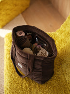 Everyday Tote - Chocolate Brown Corduroy OiOi