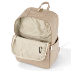 Multitasker Diaper Backpack - Oat Vegan Leather OiOi