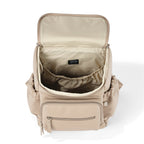 Mini Signature Backpack - Oat Vegan Leather OiOi