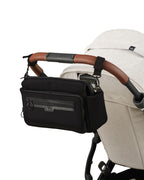 Multitasker Stroller and Pram Organiser/Caddy - Black Neoprene