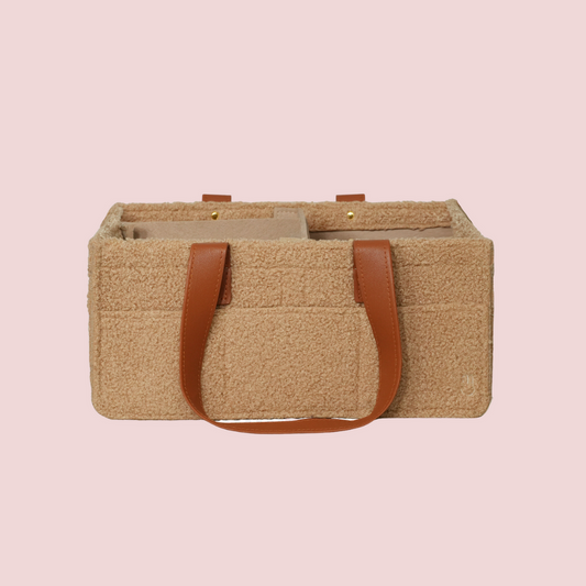 MINI Teddy Bunnie Caddie - Nursery Organiser in Tan