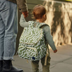 Signature Kids Backpack - Green Squiggle