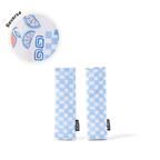 Stroller Strap Cover Set - Mediterranean/Blue Check