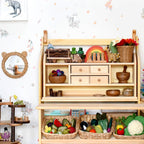 Felt Vegetables and Fruits Set - 15 pieces