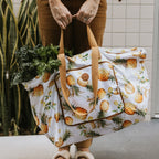 Fold-Up Shopping Tote - Pineapple OiOi