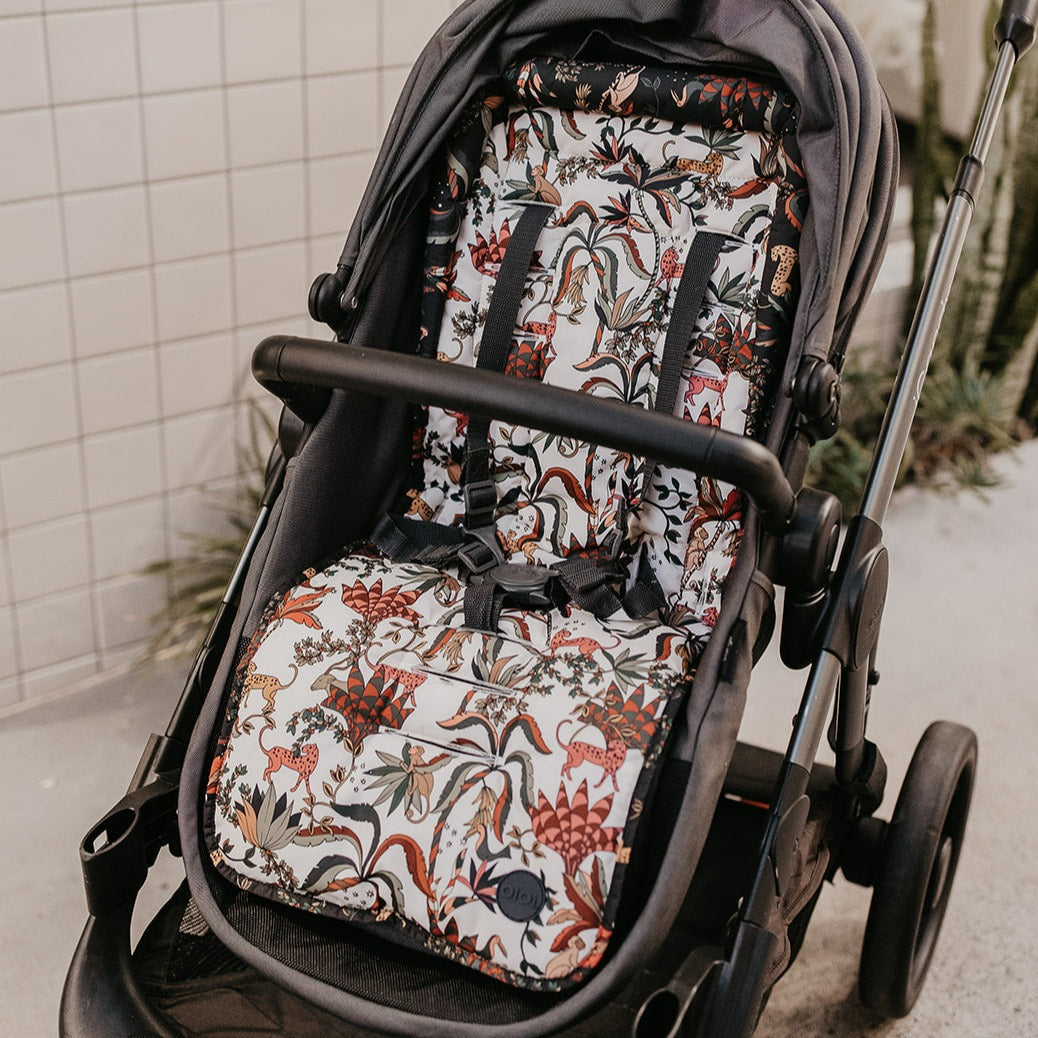 Reversible Stroller Liner - Jungle