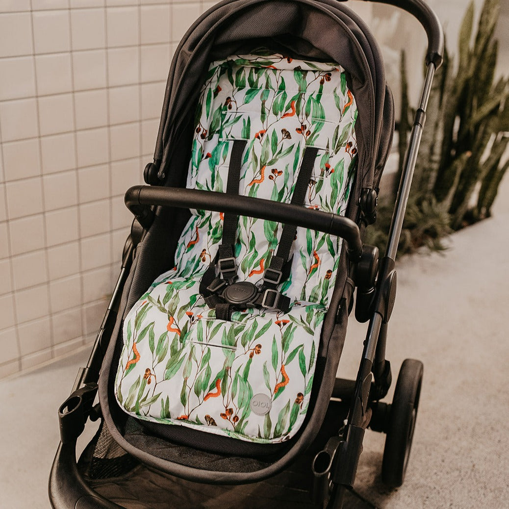 Reversible Stroller Liner - Eucalyptus