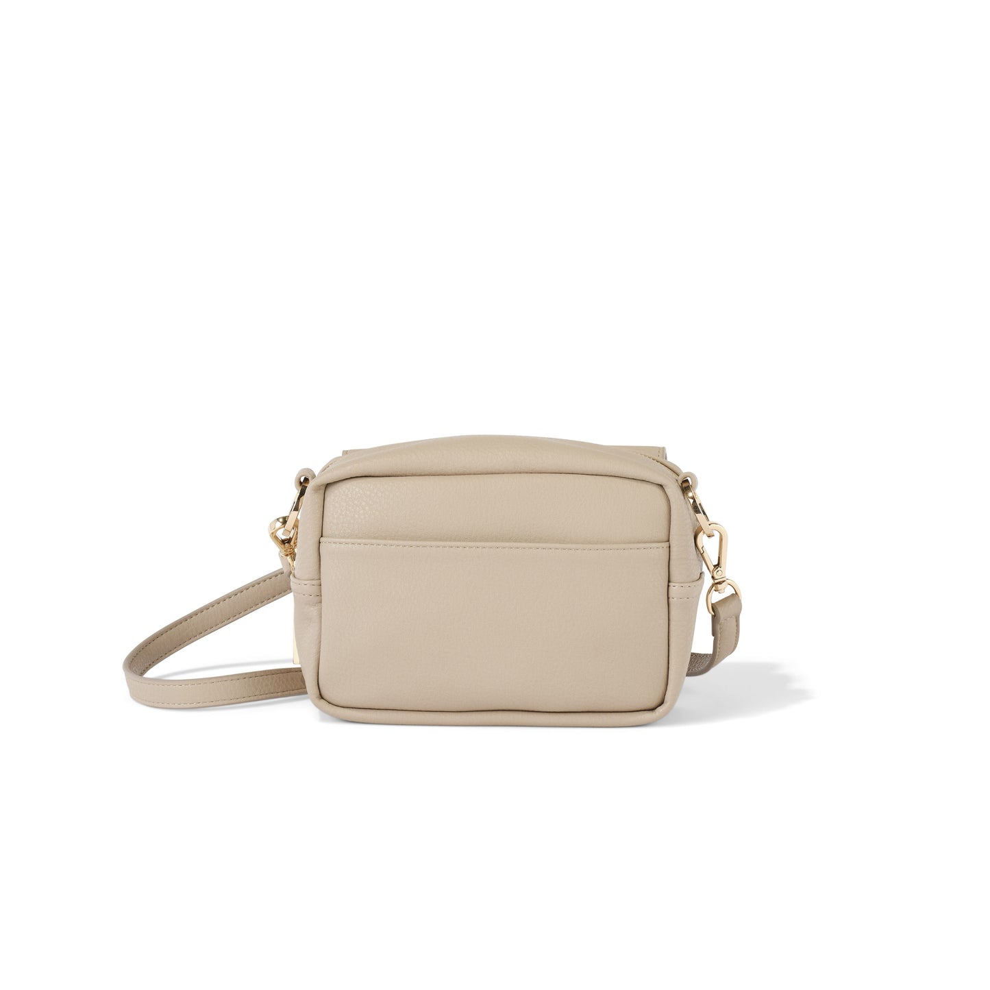 Playground Cross-Body Bag - Oat Dimple Vegan Leather