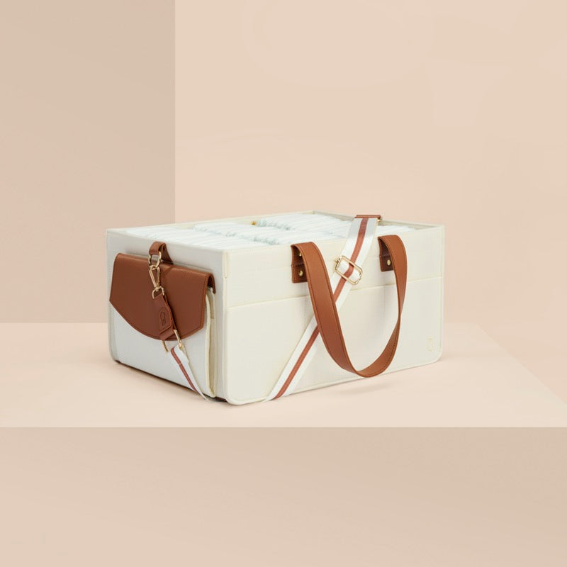Bunnie Caddie - Nursery Organiser in  Cream