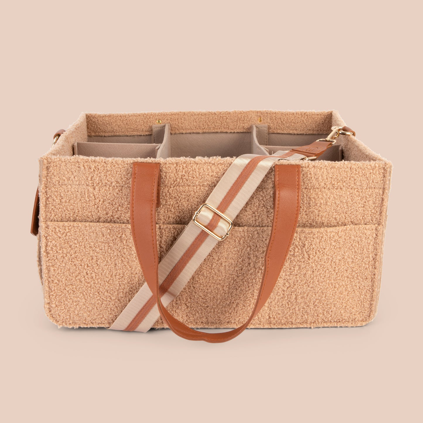 Teddy Bunnie Caddie - Nursery Organiser in Tan