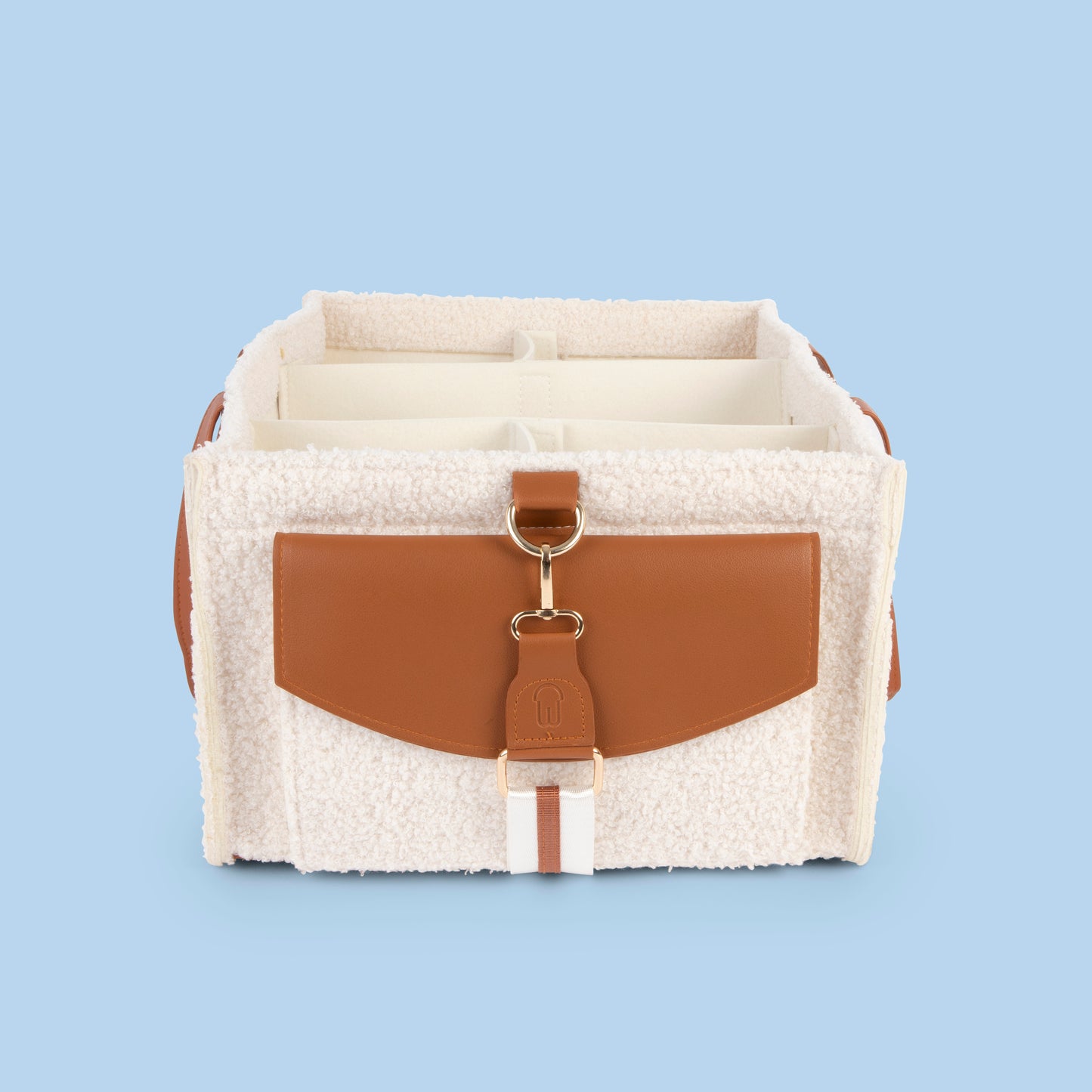 Teddy Bunnie Caddie - Nursery Organiser in Cream