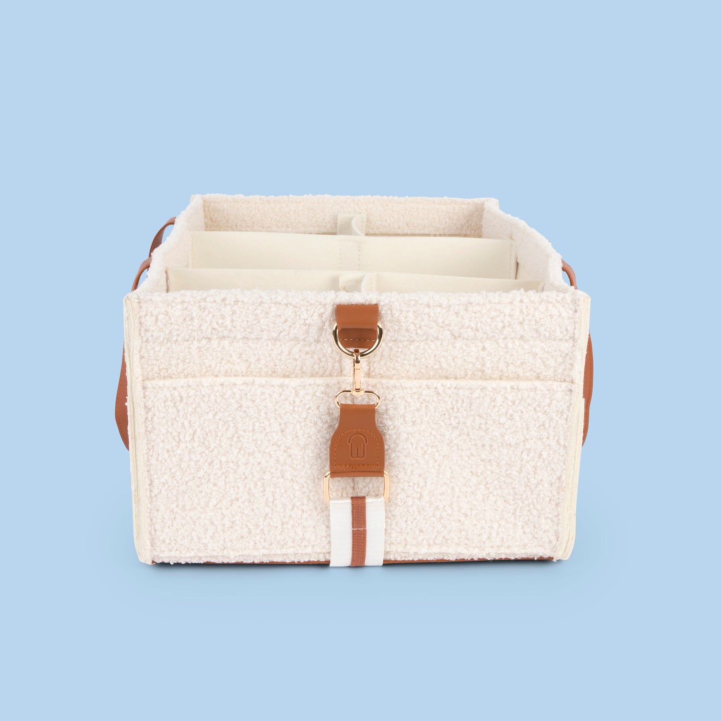 Teddy Bunnie Caddie - Nursery Organiser in Cream